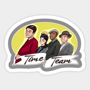 Time Team Sticker